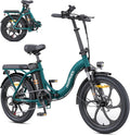 MilePort 1 Electric Bicycle for Adults, 250 W Folding Electric Bicycle with 36 V 13 Ah Removable Battery, Speed 25 km/h and Range 100 Km, 20 x 3.0 Inch Fat Tyre