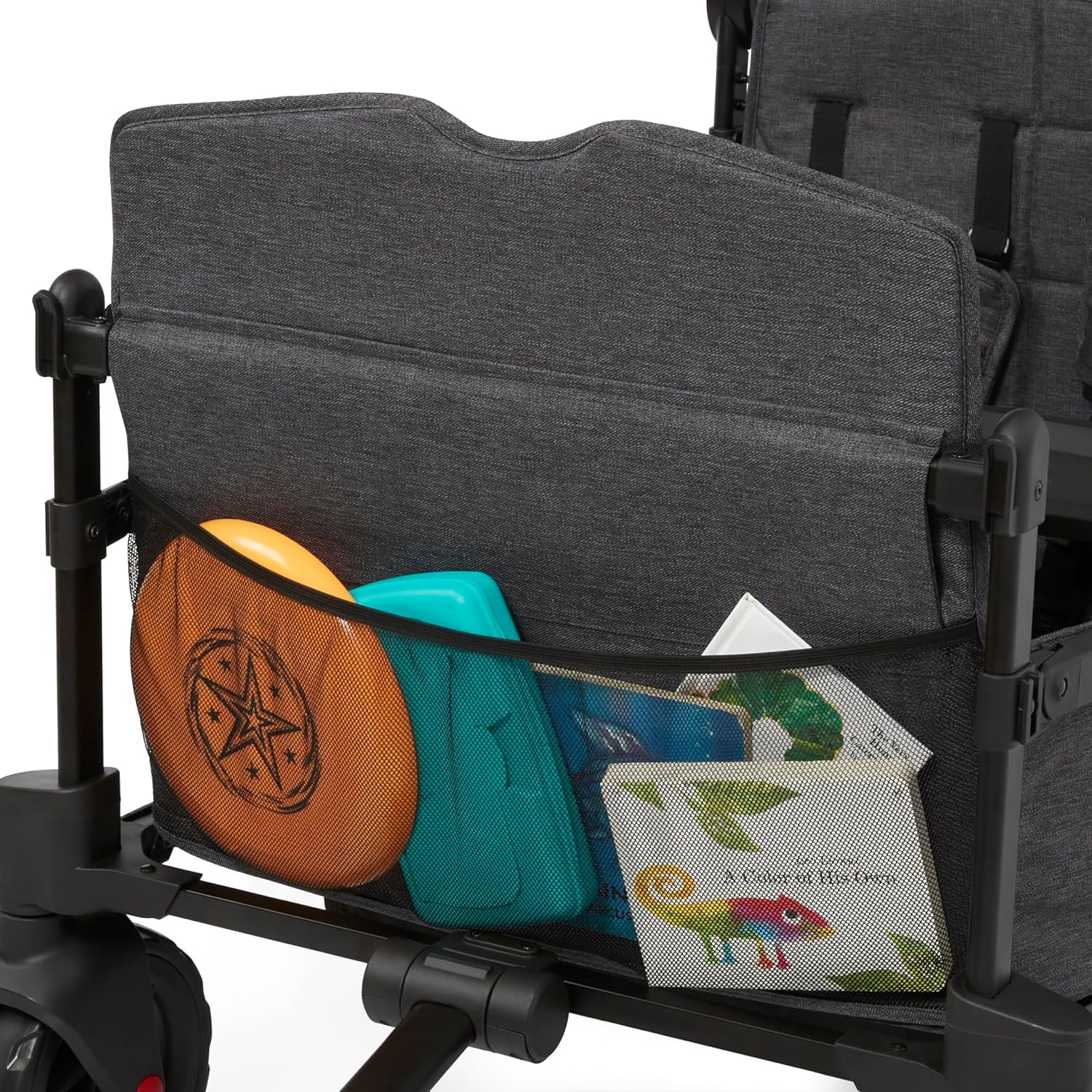Stroller Wagon, 4 Seater Wagon Stroller for Kids with Low Sides, Baby Stroller Wagon, Quad Stroller