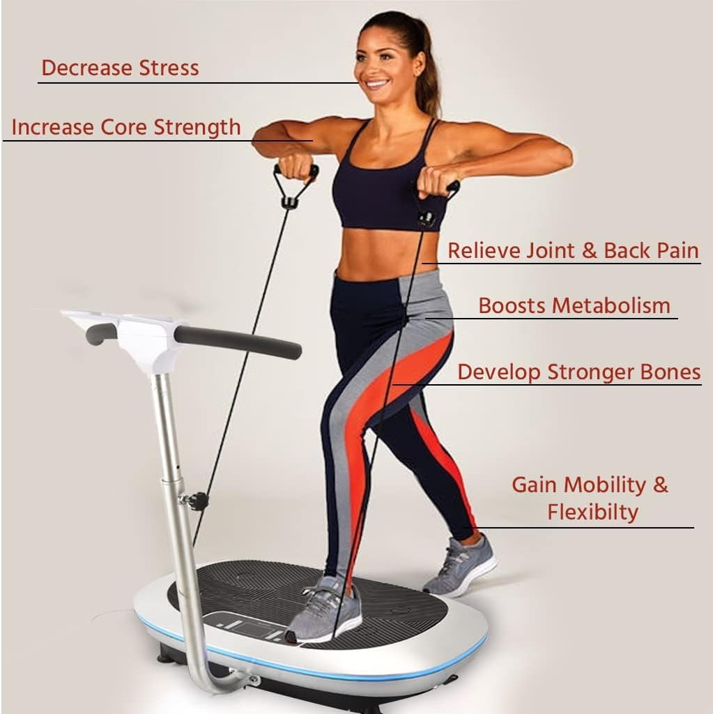 EILISON Handle Vibration Disc Adjustable Speen and 3 Training Modes