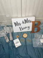 Wooden Monogram Letters