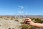Count the Days | Acrylic Sign