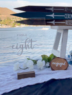 Table Numbers | Acrylic Sign