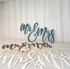 Mr. & Mrs. Wood Cut-Out